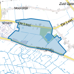 Ursem Verspreide huizen Oost