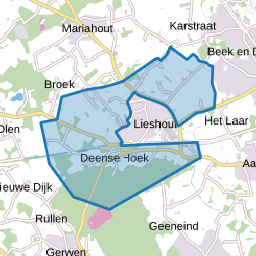 Verspreide huizen Lieshout