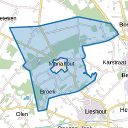 Verspreide huizen Mariahout