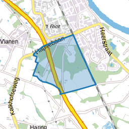 Cuijk buitengebied ten zuid-westen