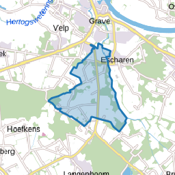 Escharen buitengebied West incl. Raam