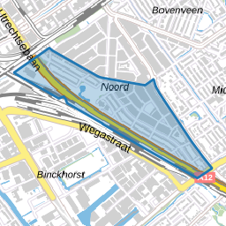 Voorburg Noord zuid