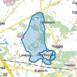 Verspreide huizen Heythuysen