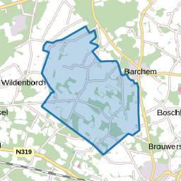 Verspreide huizen Zwarte Veen en Barchemse Enk