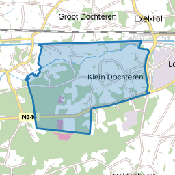 Verspreide huizen Klein Dochteren