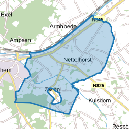 Verspreide huizen Nettelhorst, Langen en Zwiep