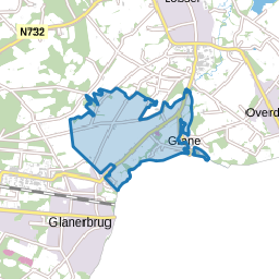 Verspreide huizen Glane