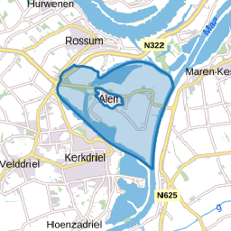 Verspreide huizen Alem