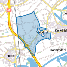 Verspreide huizen Velddriel, Vlierd en Beemden