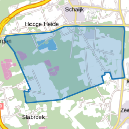 Verspreide huizen Schaijkse Heide
