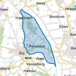 Buitengebied Kraanmeer en Veluwe