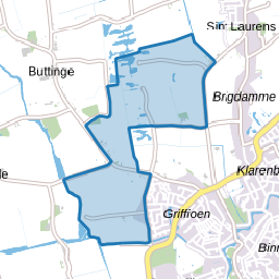 Verspreide huizen in het noordwesten