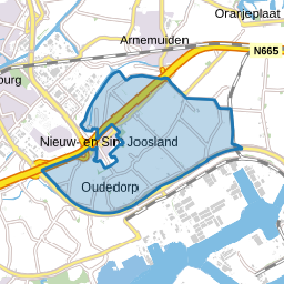 Verspreide huizen Nieuw- en Sint Joosland