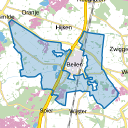 Verspreide huizen Beilen