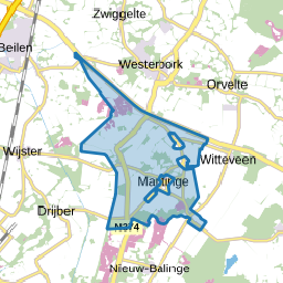 Verspreide huizen de Broekstreek