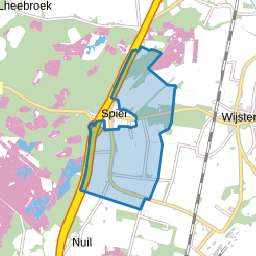 Verspreide huizen Spier