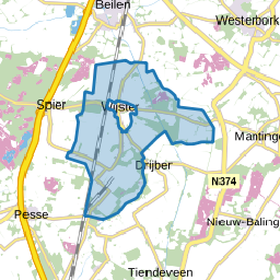 Verspreide huizen Wijster