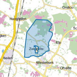 Verspreide huizen Zwiggelte