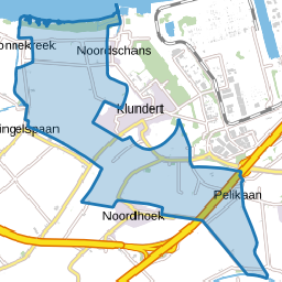 Verspreide huizen Klundert