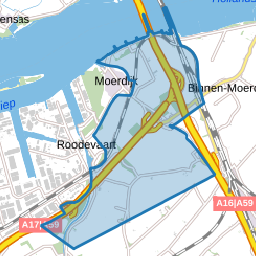 Verspreide huizen Moerdijk