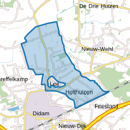 Verspreide huizen Loil
