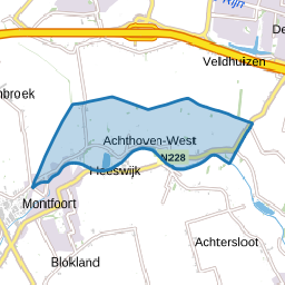 Verspreide huizen Mastwijk