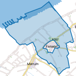 Verspreide huizen Ferwerd