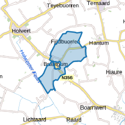 Verspreide huizen Brantgum