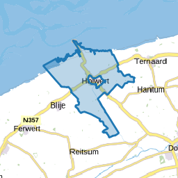 Verspreide huizen Holwerd
