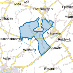 Verspreide huizen Niawier