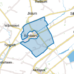 Verspreide huizen Birdaard