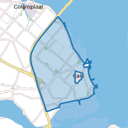 Verspreide huizen Kats