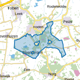 Buitengebied Roden Zuid
