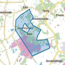 Verspreide huizen Veenhuizen