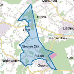 Verspreide huizen Gerwen