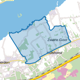 Verspreide huizen Zuiderzeeland Hulshorst