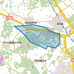 Verspreide huizen Zuid-Oirschotse Heide