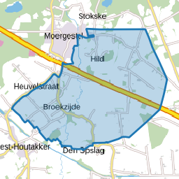 Buitengebied Moergestel Zuid-Oost
