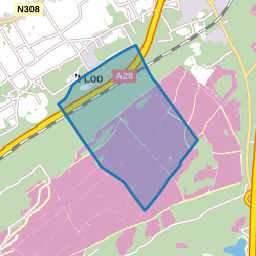 Verspreide huizen heide 't Loo