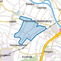 Buitengebied Deursen en Dennenburg