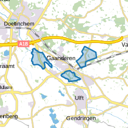 Verspreide huizen Terborg en Heuven