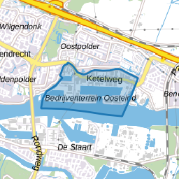 Bedrijventerrein Oosteind en Ketel
