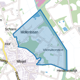 Buitengebied Molenbaan-Vieruitersten