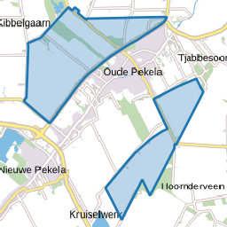 Verspreide huizen Oude Pekela