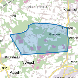 Verspreide huizen Gerven