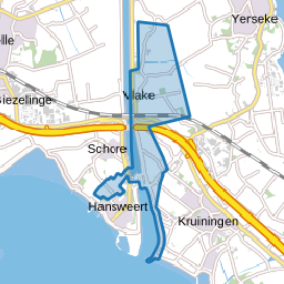 Verspreide huizen Hansweert