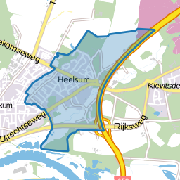 Heelsum ten westen van de rijksweg