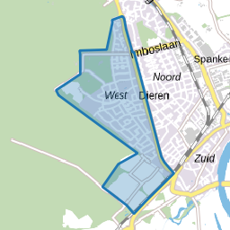 Dieren-West boven spoorlijn