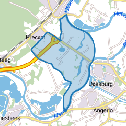 Verspreide huizen Fraterwaard en Beimerwaard