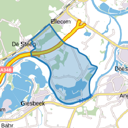 Verspreide huizen Havikerwaard en Middachten